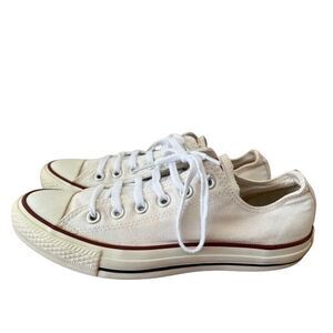Converse All Star Chuck  Taylor Shoes Low high  White Men's Size 6 Women's 8